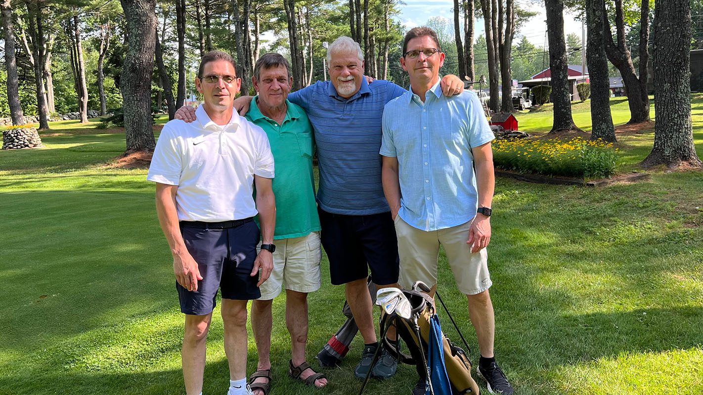 Winning team - Willy Dumont, Greg Kenny, Mike Ramini, Sean Dumont